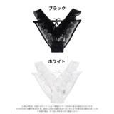 エアリーフリルリボンバック透けハーフバックショーツ単品 | Dazzy | 詳細画像5