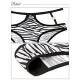 アニマルチェーンストリングカットフルバックショーツ単品 | Dazzy | 詳細画像4 