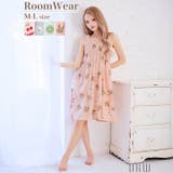 ファンシープリントノースリーブワンピースルームウェア | Dazzy | 詳細画像3 
