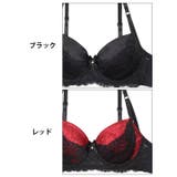 [かとゆり着用] ラグジュアリーサテンローズ脇高ブラジャー&Tバックショーツ | Dazzy | 詳細画像11 