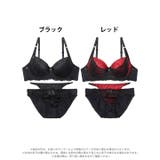 [かとゆり着用] [EFサイズ] ラグジュアリーサテンローズ脇高ブラジャー&フル… | Dazzy | 詳細画像8 
