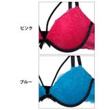 スパイシービビットコードブラジャー&バック透けフルバックショーツ | Dazzy | 詳細画像11 