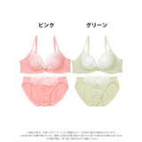 スウィートパステルレースブラジャー&フルバックショーツ | Dazzy | 詳細画像8 