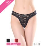 シアーブルーム総レースTバックショーツ単品 | Dazzy | 詳細画像1