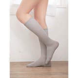 シンプル着圧ハイソックス | Dazzy | 詳細画像4 