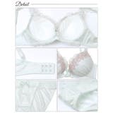 フェミニンブロッサムフリルブラジャー&フルバックショーツ | Dazzy | 詳細画像10