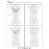 フェミニンブロッサムフリルブラジャー&フルバックショーツ | Dazzy | 詳細画像9