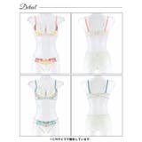 レトログラデーションフラワーブラジャー&フルバックショーツ | Dazzy | 詳細画像9 