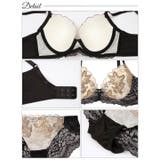 ダスティースカラップリリー脇高ブラジャー&フルバックショーツ | Dazzy | 詳細画像10