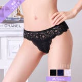 フルールシアー総レースTバックショーツ単品 | Dazzy | 詳細画像1 