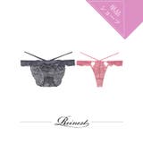  マスカレードストリングバック透け選べるショーツ | Dazzy | 詳細画像1 