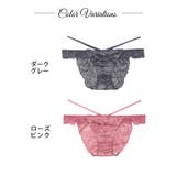  マスカレードストリングバック透け選べるショーツ | Dazzy | 詳細画像4 