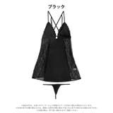 サテンレーシィクロスベビードール | Dazzy | 詳細画像6 