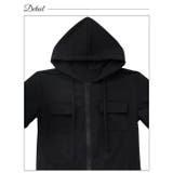 フード付きフルジップスウェットワンピースルームウェア | Dazzy | 詳細画像8 