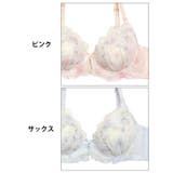 ペール水彩フリルレーシィブラジャー&フルバックショーツ | Dazzy | 詳細画像11 