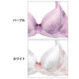 ラブリーリボンストライプブラジャー&フルバックショーツ | Dazzy | 詳細画像11