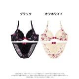 スウィートロゼットガーデンブラジャー&フルバックショーツ | Dazzy | 詳細画像8