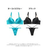 グロッシービジューリングブラジャー&Tバックショーツ | Dazzy | 詳細画像7