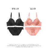 シャイニーストライプレースブラジャー&フルバックショーツ | Dazzy | 詳細画像7 