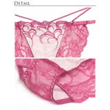 [Reinest] ストリングアイビーエンブロイダリーバック透け選べるショーツ[… | Dazzy | 詳細画像6 