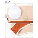 パイピングカットバンドゥワンピース 水着【dazzy beach | Dazzy | 詳細画像12 