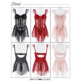 スピンドルコルセットレースベビードール | Dazzy | 詳細画像8 