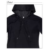 フロントボタン半袖パーカーワンピース | Dazzy | 詳細画像8 