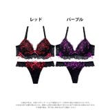 ダブルリボンメロウハートブラジャー&バック透けTバックショーツ | Dazzy | 詳細画像8 