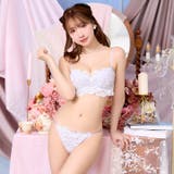 シュクレフリルレース脇高ブラジャー&フルバックショーツ [三上悠亜着用] | Dazzy | 詳細画像5 