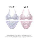 ブロッサムシフォンベールブラジャー&フルバックショーツ | Dazzy | 詳細画像7 