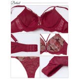 ミラージュコードローズブラジャー&Tバックショーツ | Dazzy | 詳細画像10 