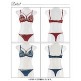 ミラージュコードローズブラジャー&Tバックショーツ | Dazzy | 詳細画像9 