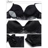 [EFサイズ] ジュエルハートレーシィブラジャー&フルバックショーツ | Dazzy | 詳細画像10 