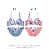 ヘブンリーフルール脇高ブラジャー&フルバックショーツ | Dazzy | 詳細画像8
