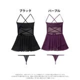 バックスピンドルシアーチュールベビードール | Dazzy | 詳細画像7 