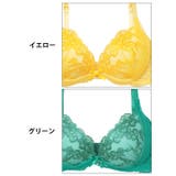 フレッシュシアーフラワーブラジャー&Tバックショーツ | Dazzy | 詳細画像10 