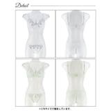 メルティフリルアーチブラジャー&フルバックショーツ | Dazzy | 詳細画像8 