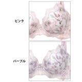 【EFサイズ】クラシックピュアブルーム脇高ブラジャー&フルバックショーツ | Dazzy | 詳細画像11 