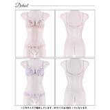 【EFサイズ】クラシックピュアブルーム脇高ブラジャー&フルバックショーツ | Dazzy | 詳細画像9 