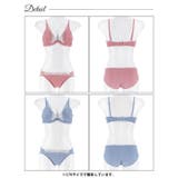 ナチュラルブルームレースブラジャー&フルバックショーツ | Dazzy | 詳細画像9 