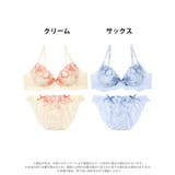 ピュアリボンブロッサムブラジャー&フルバックショーツ | Dazzy | 詳細画像8 