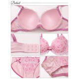 アンティークガーリーフルールブラジャー&フルバックショーツ | Dazzy | 詳細画像10 