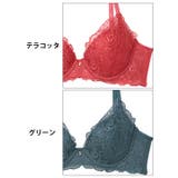 [3点セット] トワイライトレース脇高ブラジャー&フルバック&Tバックショーツ | Dazzy | 詳細画像11 