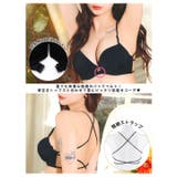 クロスコードフロントホックブラジャー&フルバックショーツ | Dazzy | 詳細画像2 