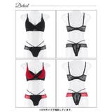 ラグジュアリーチュールカップ脇高ブラジャー&バック透けTバックショーツ [三上悠… | Dazzy | 詳細画像9 