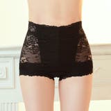 総フラワーレースガードルショーツ | Dazzy | 詳細画像5 