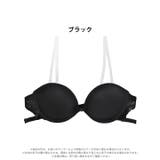 クリアストラップ付きフロントホックチューブブラジャー | Dazzy | 詳細画像7 