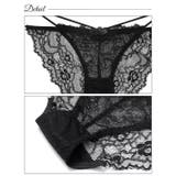 シアーレースダブルコードフルバックショーツ単品 | Dazzy | 詳細画像8 