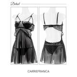 ストリングバッグカットレースベビードール [CARRIEFRANCA] | Dazzy | 詳細画像6 