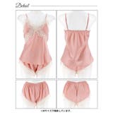 パステルサテンレースベビードール | Dazzy | 詳細画像9 